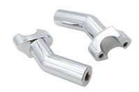 HARLEY 4-1/2 Zoll Pullback Riser Set Chrom Passend für 0- Custom, Anwendung