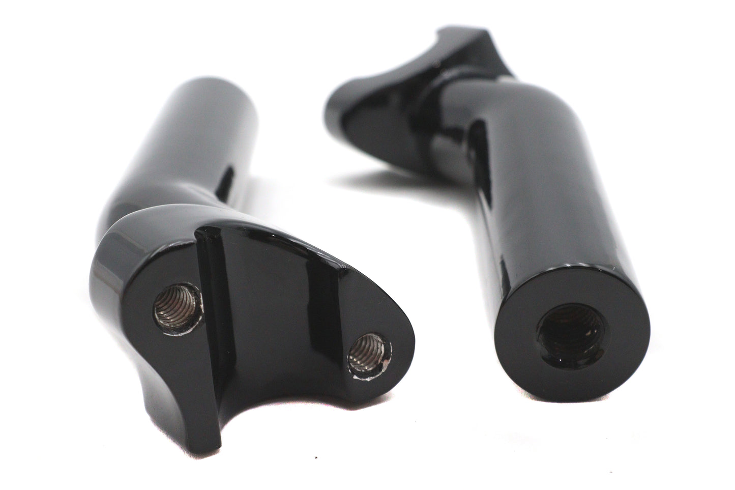 HARLEY 5-1/2 Zoll Pullback Riser Set Schwarz Passend für 0- Custom, Anwendung
