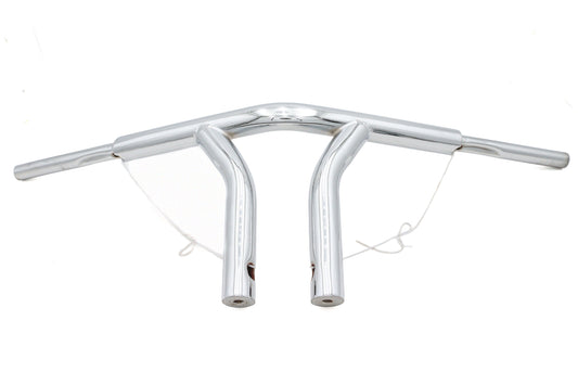 HARLEY Ultima 10 inch Y-Bar Drag Handlebar Chrome Fits Custom 0- , application