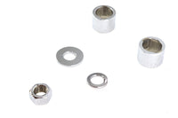 HARLEY Front Axle Spacer Kit Smooth Style Fits 2008-UP FLHR,   2008-UP FLT,