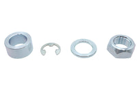 HARLEY Rear Axle Spacer Kit Smooth Style Bright Zinc Fits 2008-UP FLT,