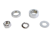 HARLEY Chrome Front Axle Spacer Kit Fits 2008-UP XL, Front Fitment