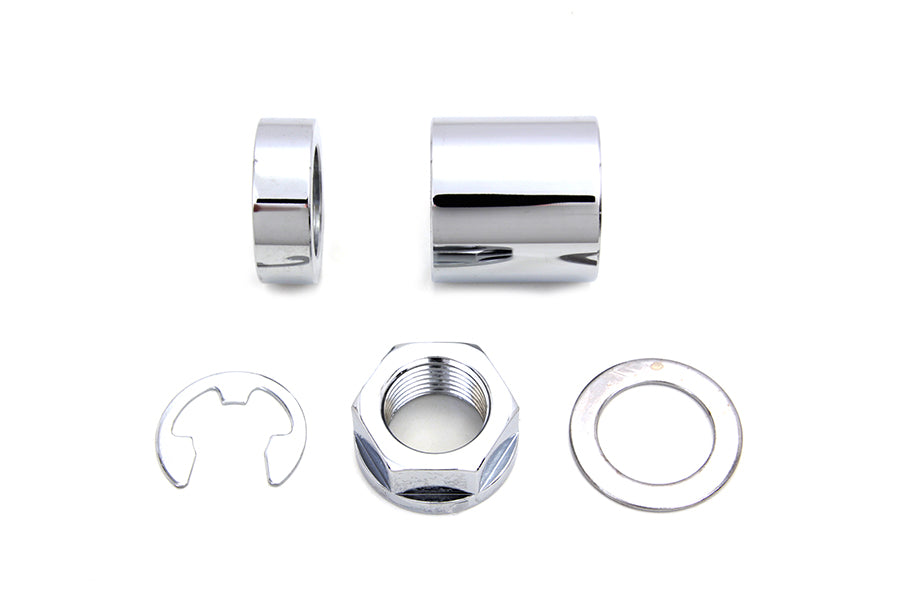 HARLEY Rear Axle Spacer Kit Smooth Style fits 2008-UP XL, Rear