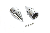 HARLEY Front Axle Nut Cap Set Pike Style Fits 2007-UP FXST,   2008-UP FLT,   2008-2017 FXD,   2008-U