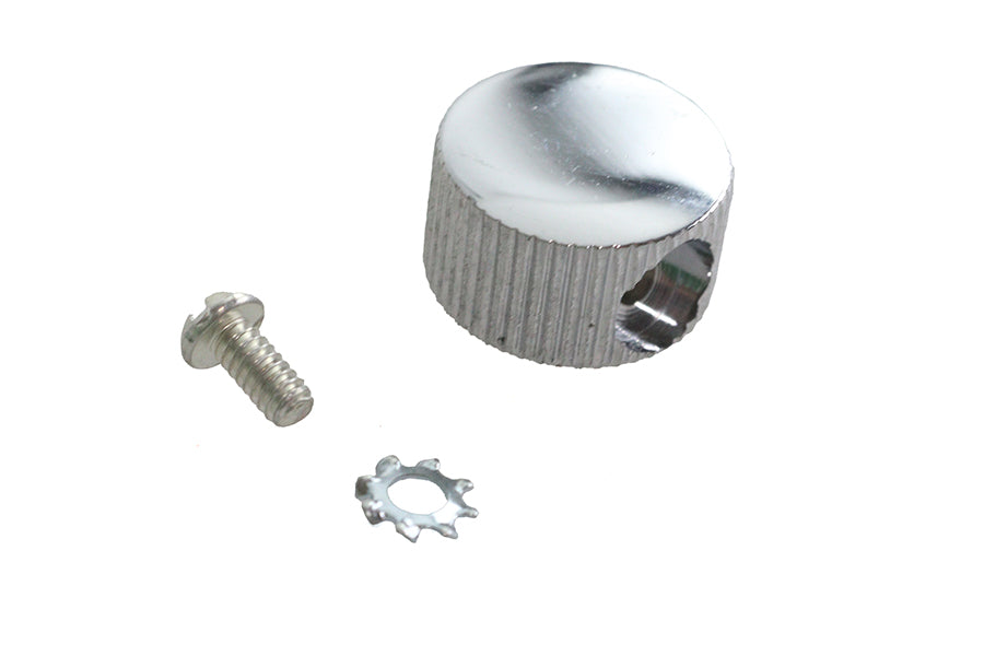 HARLEY Dash Panel Switch Knob and Screw Kit Fits 1943-1946 FL,   1943-1946 UL,   1943-1946 WL,