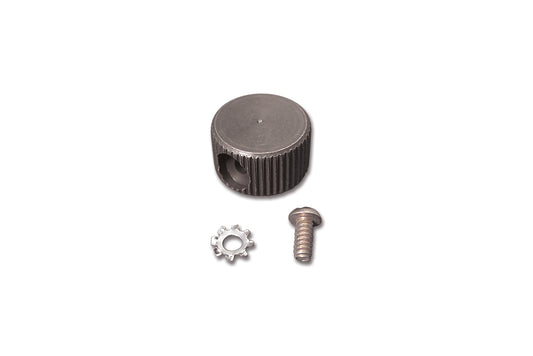 HARLEY Parkerized Panel Switch Knob and Screw Kit Fits 1943-1946 UL,   1943-1946 WL,