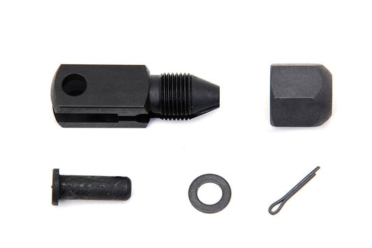 HARLEY Lower Brake Cable Clamp Parkerized Fits 1936-1940 EL,   1941-1948 FL,   1938-1948 UL,   1929-