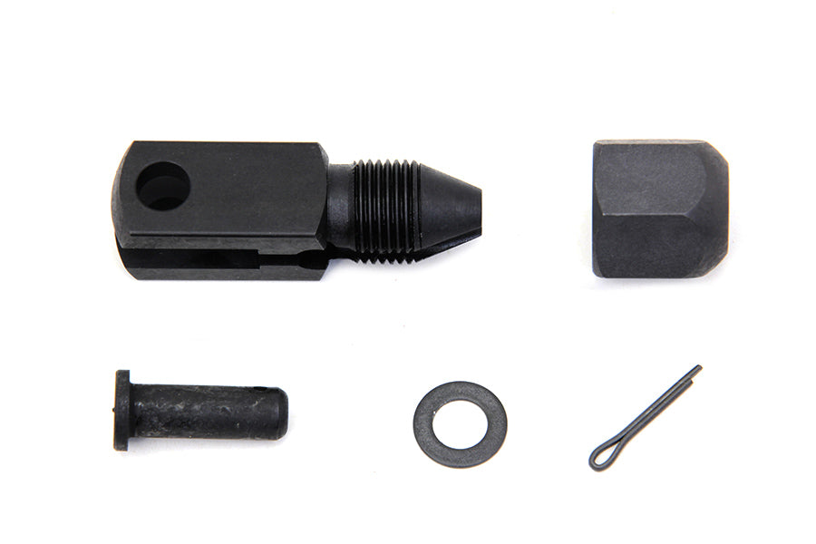 HARLEY Lower Brake Cable Clamp Parkerized Fits 1936-1940 EL,   1941-1948 FL,   1938-1948 UL,   1929-