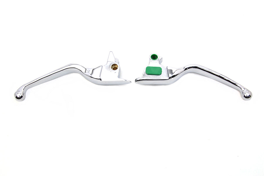HARLEY Chrome Smooth Wide Hand Lever Set Fits 2015-2022 FXSB,   2015-2022 FLSTN,   2015-2022 FLSTF,