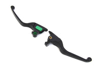 HARLEY Matte Black Smooth Wide Hand Lever Set Fits 2017-2022 FXSB,   2015-2022 FLSTN,   2015-2022 FL