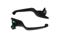 HARLEY Matte Black Smooth Wide Hand Lever Set Fits 2017-2022 FXSB,   2015-2022 FLSTN,   2015-2022 FL