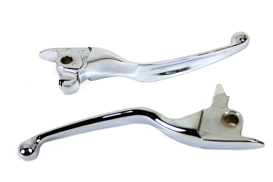 HARLEY M8 Chrome Wide Tamer Hand Lever Set Fits 2017-2020 FLT,