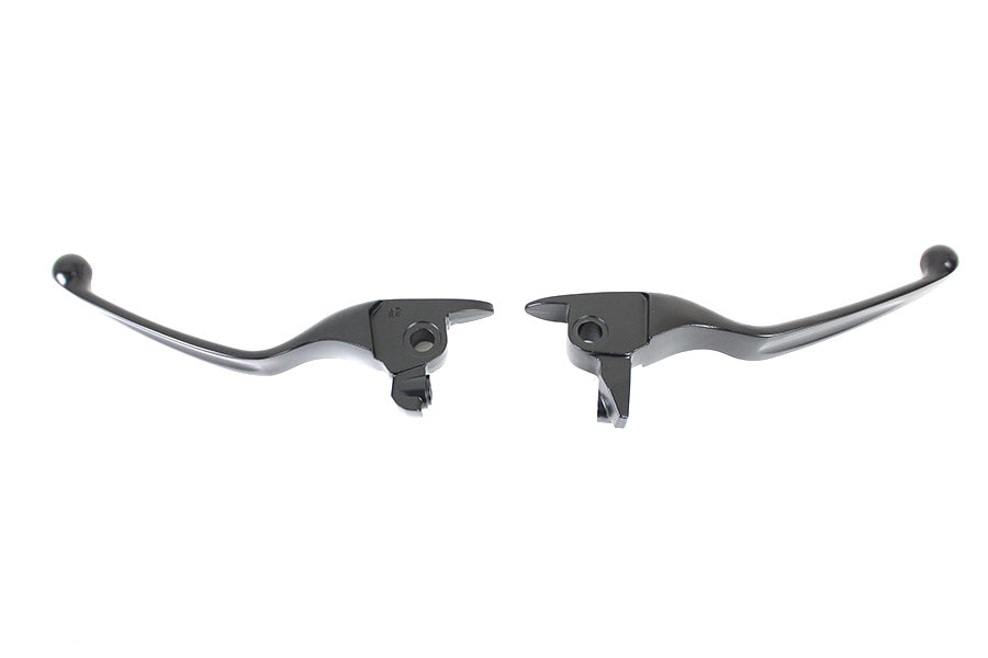 HARLEY M8 Matte Black Wide Tamer Hand Lever Set Fits 2017-2020 FLT,