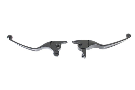 HARLEY M8 Matte Black Wide Tamer Hand Lever Set Fits 2017-2020 FLT,