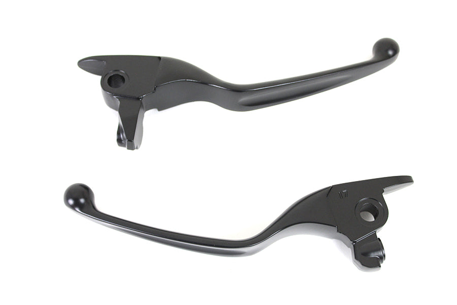 HARLEY M8 Matte Black Wide Tamer Hand Lever Set Fits 2017-2020 FLT,