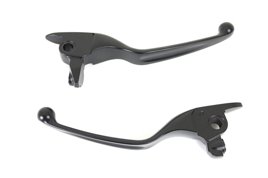 HARLEY M8 Matte Black Wide Tamer Hand Lever Set Fits 2017-2020 FLT,