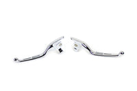 HARLEY M8 Chrome 3-Slot Hand Lever Set with Pin Fits 2017-2020 FLT,