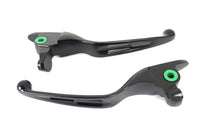 HARLEY M8 Matte Black 3-Slot Hand Lever Set Fits 2017-2020 FLT,