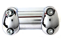 HARLEY 4.1 inch Fat Riser Kit Chrome fits 0-  Custom, application for 1-1/4 handlebars"