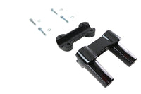 HARLEY 4.1 inch Fat Riser Kit Black fits 0-  Custom, application for 1-1/4 handlebars"