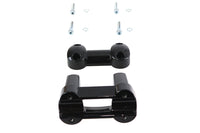 HARLEY 4.1 inch Fat Riser Kit Black fits 0-  Custom, application for 1-1/4 handlebars"
