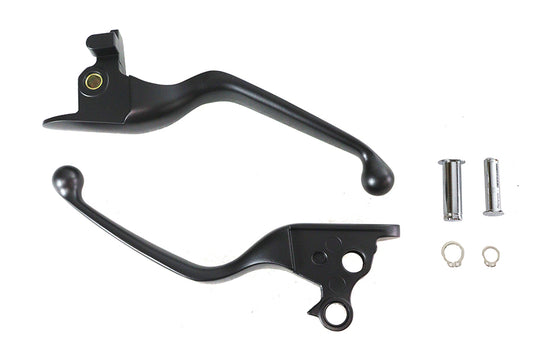 HARLEY Hand Lever Set Black Fits 2018-2024 FXFB,   2018-2024 FXFBS,   2018-2024 FXDRS,   2018-2024 F