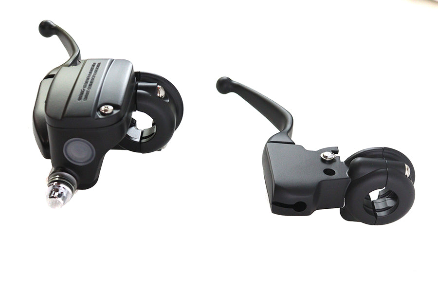 HARLEY Clutch Bracket and Master Cylinder Reservoir Kit Black Fits 2021-UP FLT, with cable operated