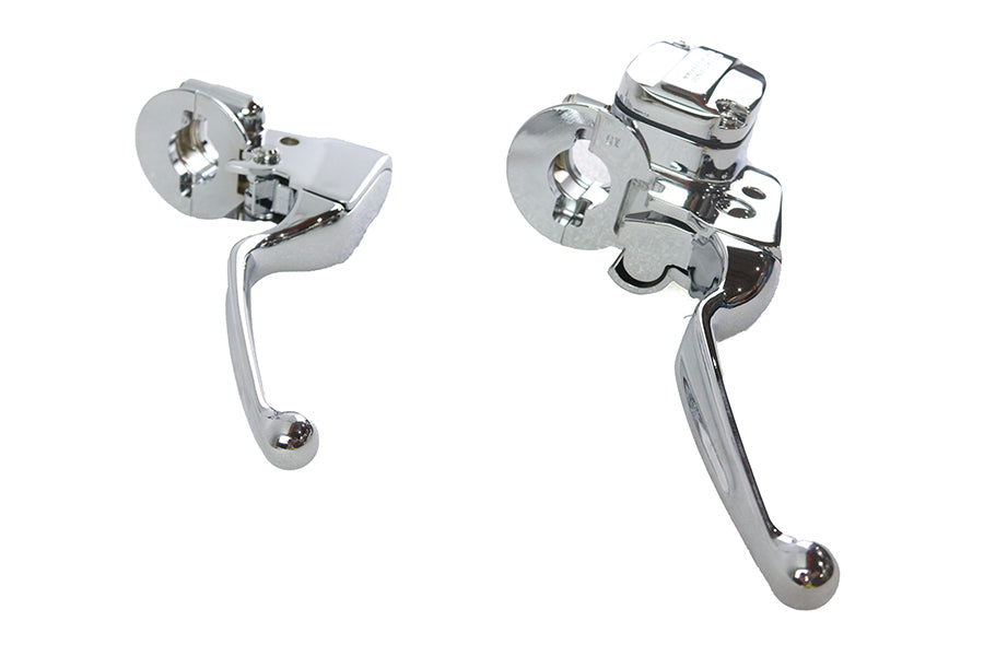 HARLEY Clutch Bracket and Master Cylinder Reservoir Kit Chrome Fits 2021-UP FLT, with cable operated