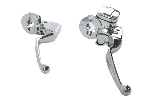 HARLEY Clutch Bracket and Master Cylinder Reservoir Kit Chrome Fits 2021-UP FLT, with cable operated