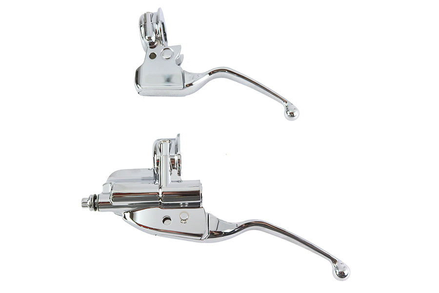 HARLEY Clutch Bracket and Master Cylinder Reservoir Kit Chrome Fits 2021-UP FLT, with cable operated