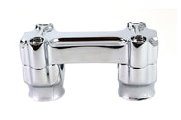 HARLEY Fat 1 inch Riser Set Chrome fits 0-  Custom, applications for 1-1/4 handlebars"