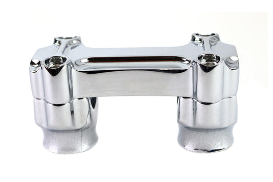 HARLEY Fat 1 inch Riser Set Chrome fits 0-  Custom, applications for 1-1/4 handlebars"