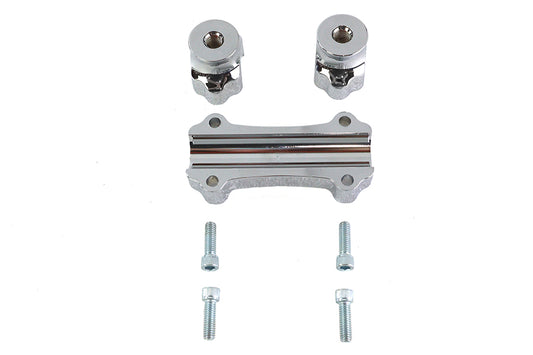 HARLEY Fat 1 inch Riser Set Chrome Fits 0-  Custom, applications for 1 handlebars"