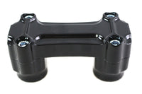 HARLEY Fat 1 inch Riser Set Black Fits 0-  Custom, applications for 1 handlebars"