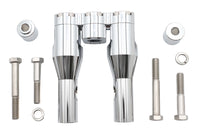 HARLEY Wyatt Gatling 6 inch Baron Style Riser Set Chrome Fits 0-  Custom, application