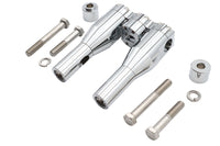 HARLEY Wyatt Gatling 6 inch Baron Style Riser Set Chrome Fits 0-  Custom, application
