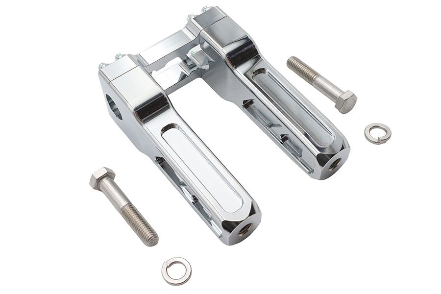 HARLEY Wyatt Gatling 6 inch Pirate Style Riser Set Chrome Fits 0-  Custom, application