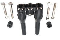 HARLEY Wyatt Gatling 8 inch Baron Style Riser Set Black Fits 0-  Custom, application