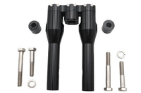 HARLEY Wyatt Gatling 8 inch Baron Style Riser Set Black Fits 0-  Custom, application