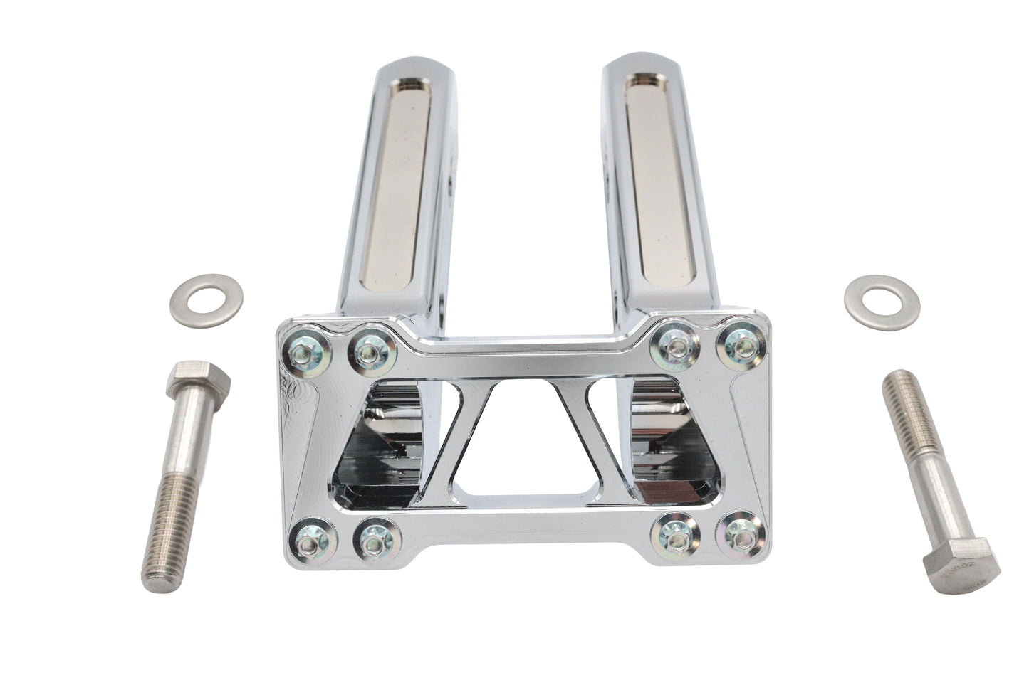 HARLEY Wyatt Gatling 8 inch Pirate Style Riser Set Chrome Fits 0-  Custom, application