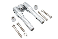 HARLEY Wyatt Gatling 8 inch Baron Style Riser Set Chrome Fits 0-  Custom, application