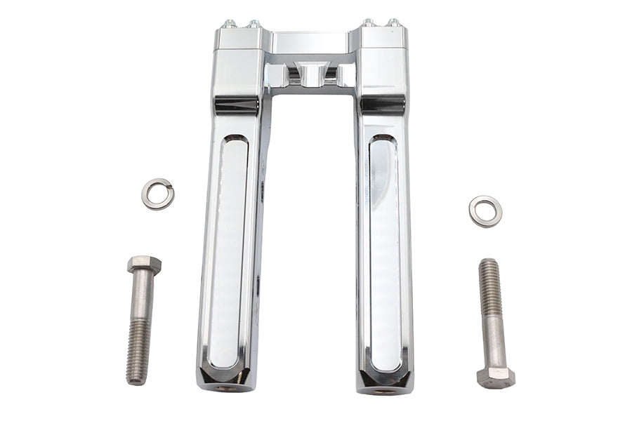 HARLEY Wyatt Gatling 8 inch Pirate Style Riser Set Chrome Fits 0-  Custom, application