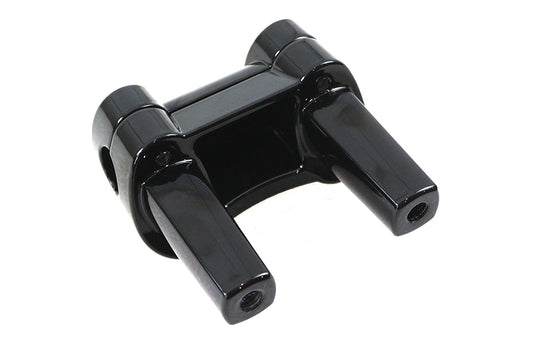 HARLEY 4.1 inch Fat Riser Kit Black Fits 0-  Custom, application for 1 handlebars"