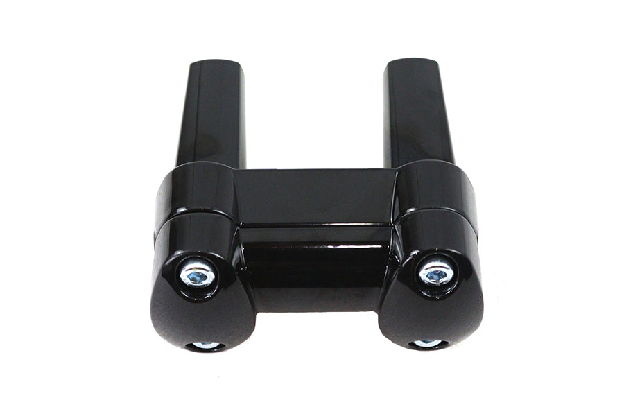 HARLEY 4.1 inch Fat Riser Kit Black Fits 0-  Custom, application for 1 handlebars"