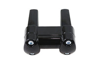 HARLEY 4.1 inch Fat Riser Kit Black Fits 0-  Custom, application for 1 handlebars"