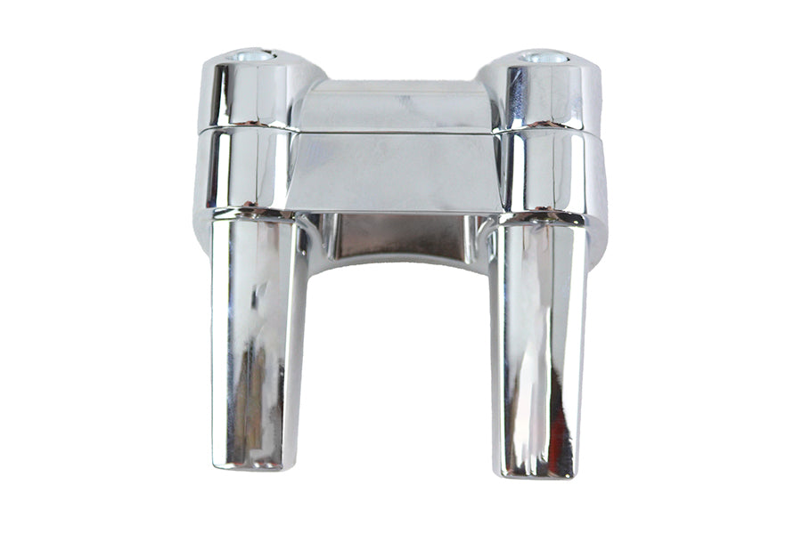 HARLEY 4.1 inch Fat Riser Kit Chrome Fits 0-  Custom, application for 1 handlebars"