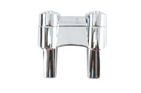 HARLEY 4.1 inch Fat Riser Kit Chrome Fits 0-  Custom, application for 1 handlebars"