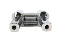 HARLEY 4.1 inch Fat Riser Kit Chrome Fits 0-  Custom, application for 1 handlebars"