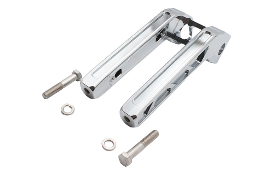 HARLEY Wyatt Gatling 10 inch Pirate Style Riser Set Chrome Fits 0-  Custom, application