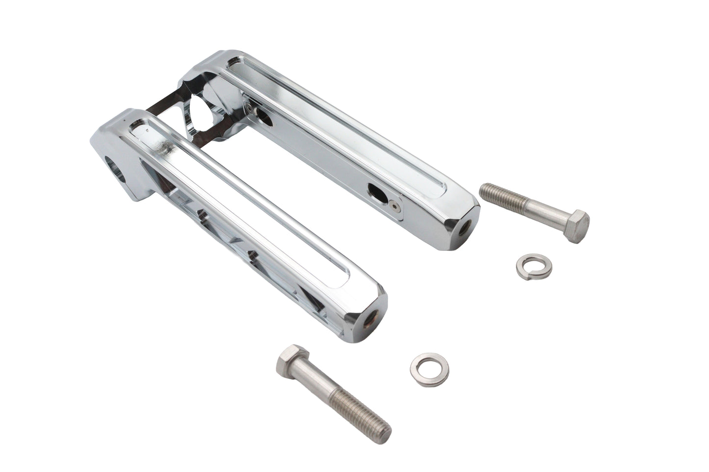 HARLEY Wyatt Gatling 10 inch Pirate Style Riser Set Chrome Fits 0-  Custom, application